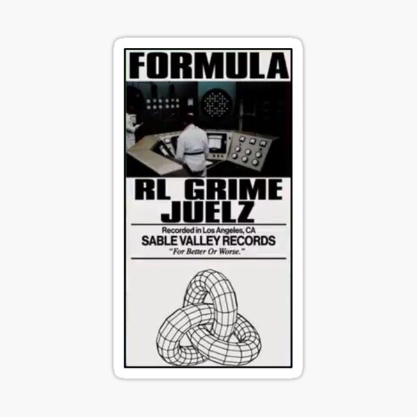 RL Grime- Formula Sticker