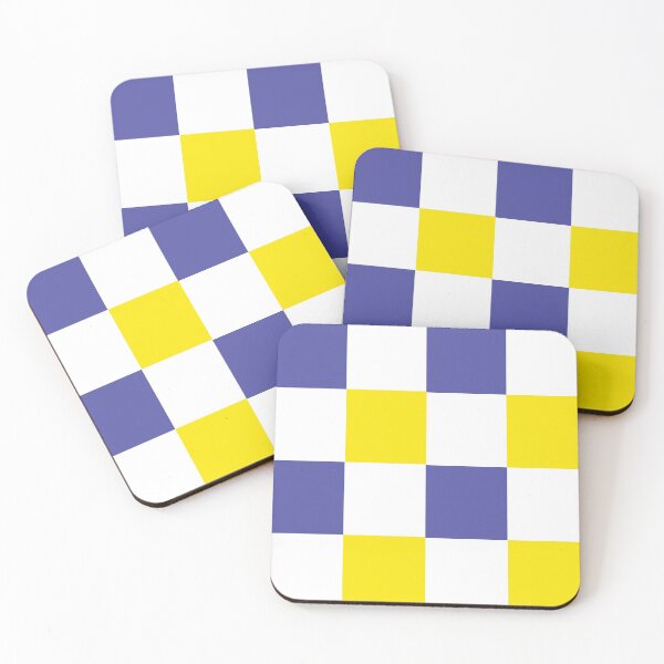 Item preview, Patrón a cuadros amarillo y azul designed and sold by zcabask.