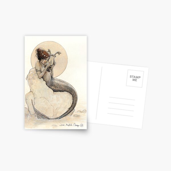 The Mermaid in the Moon Postcard