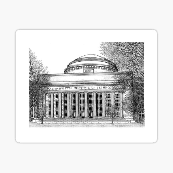 Item preview, MIT Killian Court-Cambridge designed and sold by Conor Plunkett.