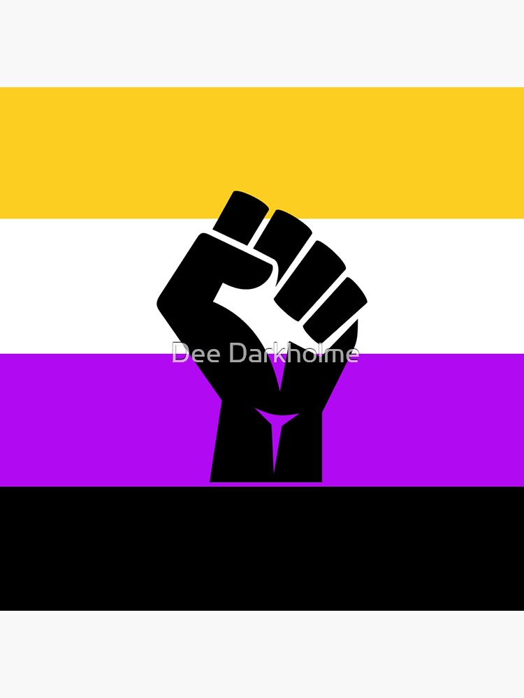 Blm Pride Nonbinary Sticker By Ashleenychee44 Redbubble 4596