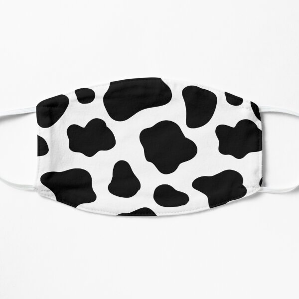 Cow Print Flat Mask