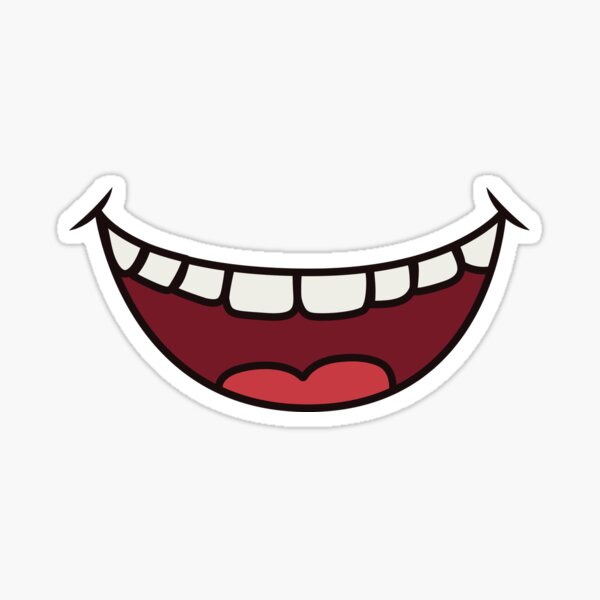 Big Happy Smily Mouth Cartoon Smile Mask Big Happy Smily Mouth Cartoon Smile Mask