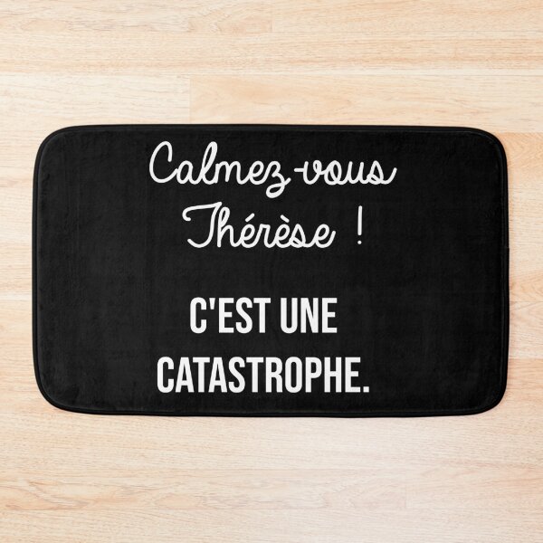 Item preview, funny movie calm down Thérèse! disaster designed and sold by Catcrea.