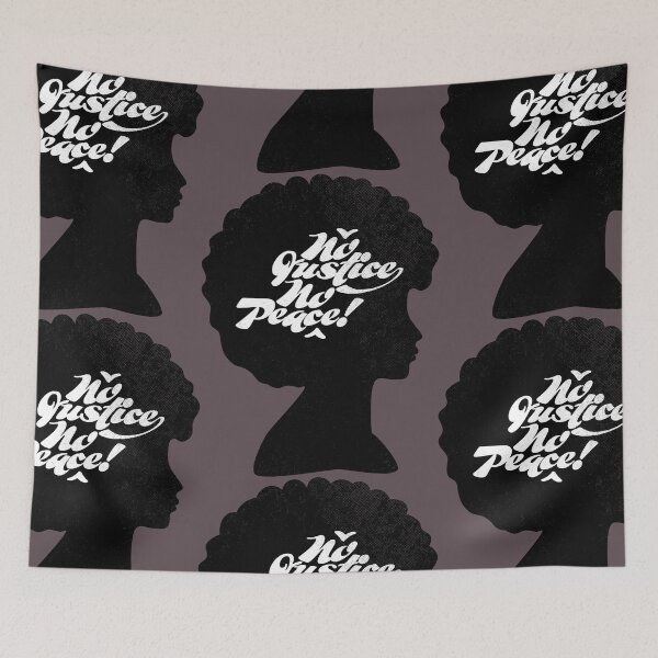 Item preview, No Justice No Peace | Taking a stand against racism & amp; Discrimination 2020 designed and sold by wunderfamily.