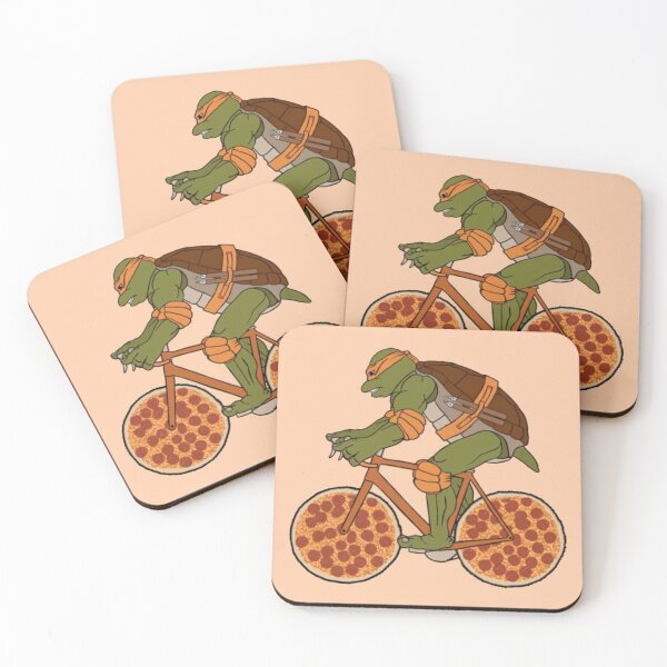 Item preview, Turtle Pizza Ride T-shirt  designed and sold by HOME OF ART.