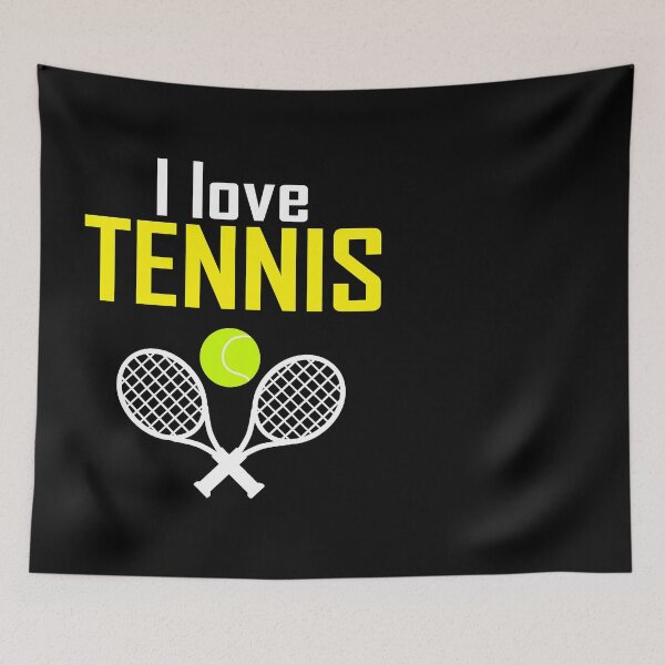 Item preview, I love tennis designed and sold by Jannis12.