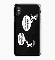 Maths - Do you believe in God? iPhone Case