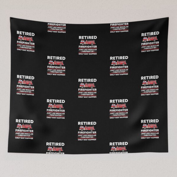 Item preview, Funny Happy Retired Firefighter designed and sold by livegood.