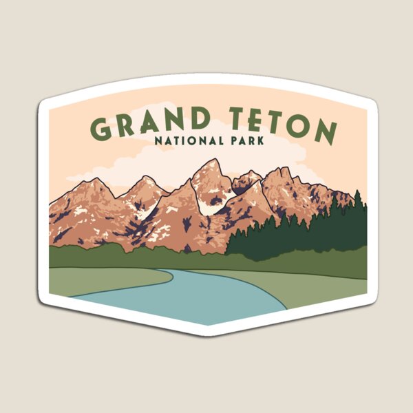 Grand Teton National Park Magnet