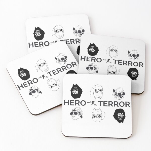 Item preview, Hero and the Terror “The Band” Logo designed and sold by ToxicHoney.