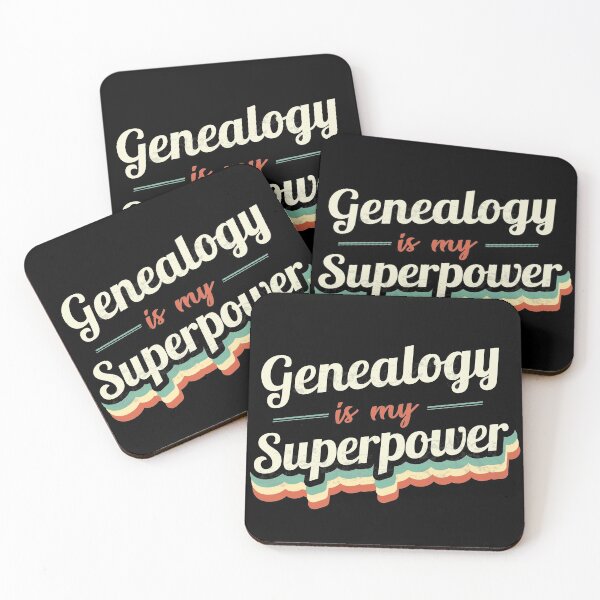 Item preview, Genealogy is my Superpower  designed and sold by Custom365.