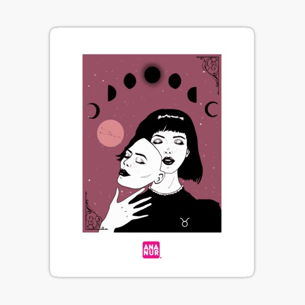 Masque ésotérique Sticker