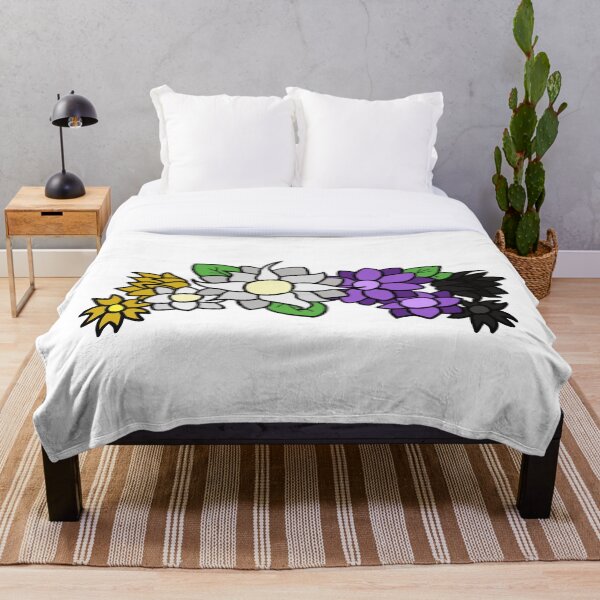 Item preview, Corona de flor de bandera no binaria designed and sold by anipwrites.