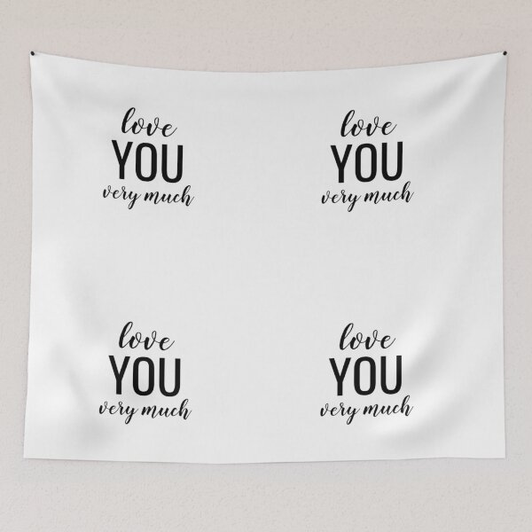 Item preview, Love you very much designed and sold by taveulrangue.