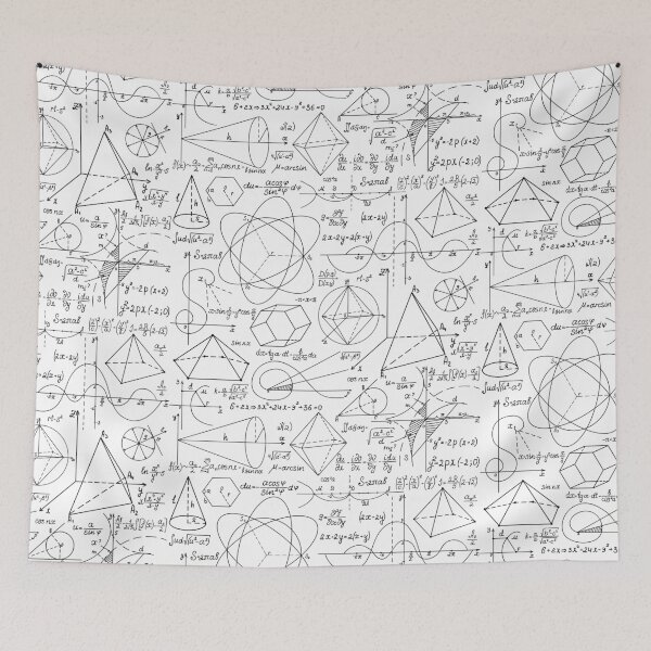 Item preview, Mathematical Equations Art - designed and sold by DeesignR.