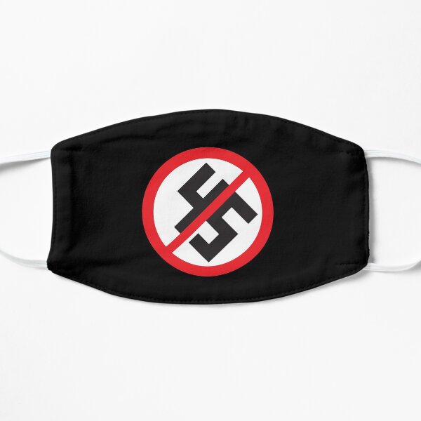 Trump 45 Nazi Swastika Flat Mask