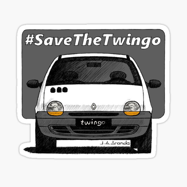 Sticker Renault Twingo 1  tuning sport aufkleber adesivi pegatina decal 001