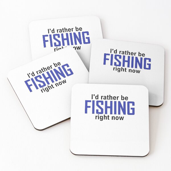 Item preview, I'd rather be FISHING right now! designed and sold by Jannis12.
