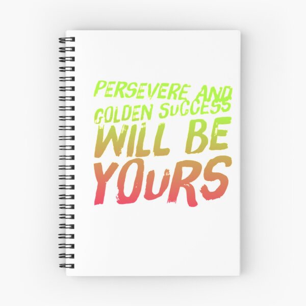 Item preview, Persevere and golden success will be yours designed and sold by WildCreation.