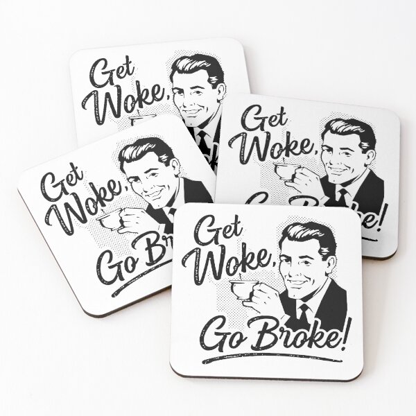 Item preview, Get Woke, Go Broke designed and sold by Nick Krav.
