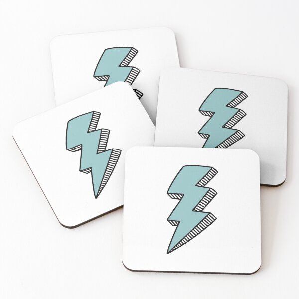 Item preview, Blue Lightning Bolt designed and sold by jamiemaher15.