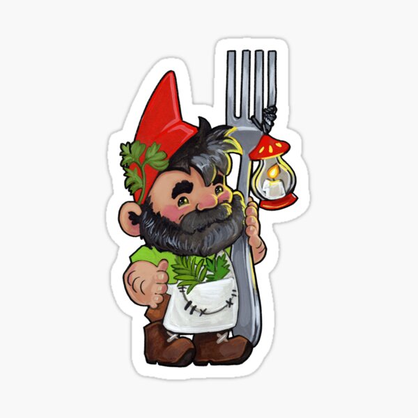 Kitchen gnome Sticker