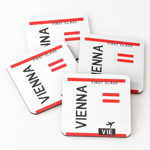 Item preview, Flight Ticket Vienna designed and sold by swaynowo.