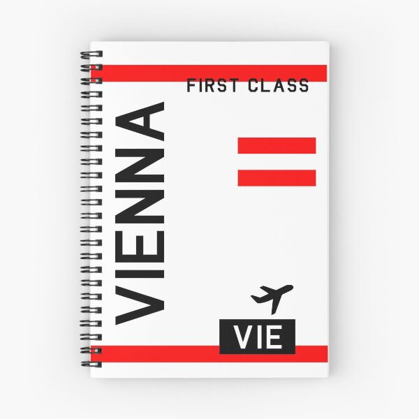 Item preview, Flight Ticket Vienna designed and sold by swaynowo.