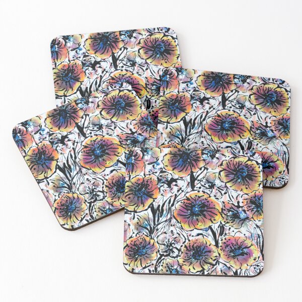 Item preview, Psychedelic Poppies designed and sold by Angel Ray.