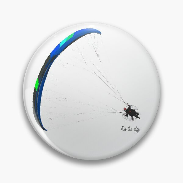 Item preview, One of our new Paramotor designs in blue with "On the edge" designed and sold by TheGecko02.