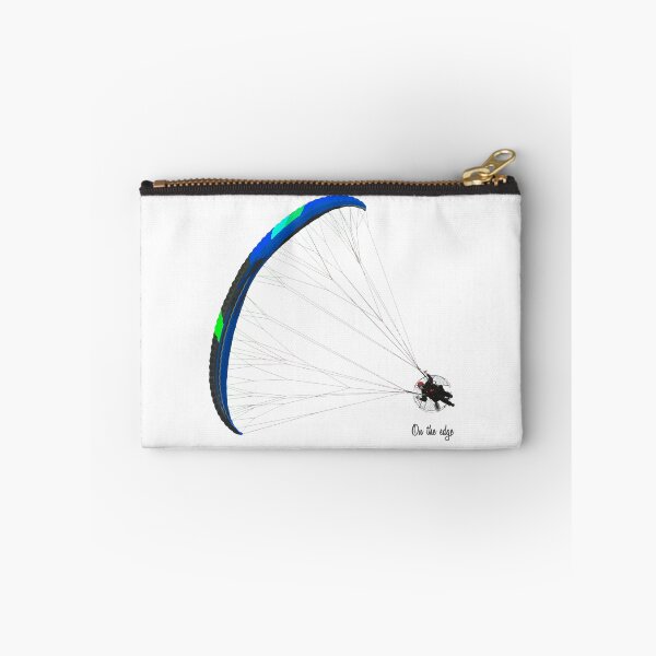 Item preview, One of our new Paramotor designs in blue with "On the edge" designed and sold by TheGecko02.