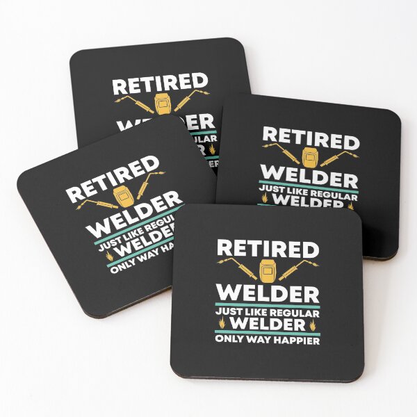 Item preview, Funny Happy retired Welder designed and sold by livegood.