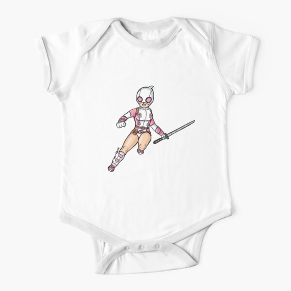 Gwenpool Short Sleeve Baby One-Piece