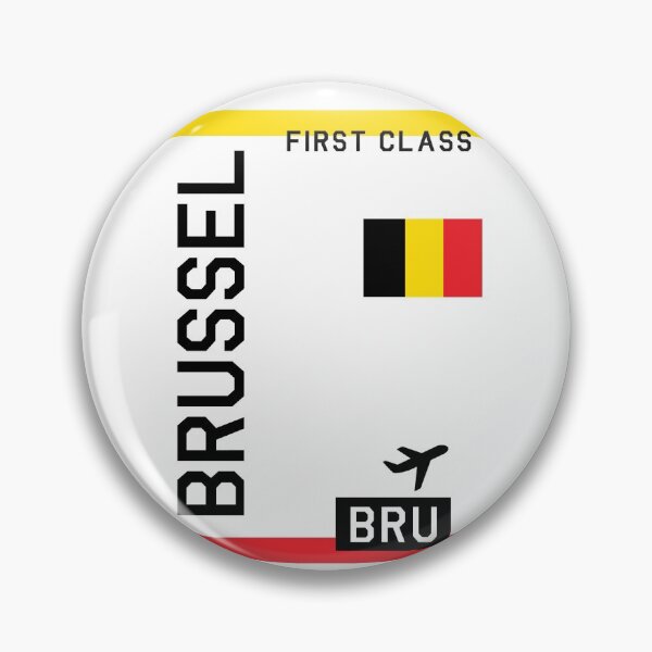 Item preview, Flight Ticket Brussel designed and sold by swaynowo.