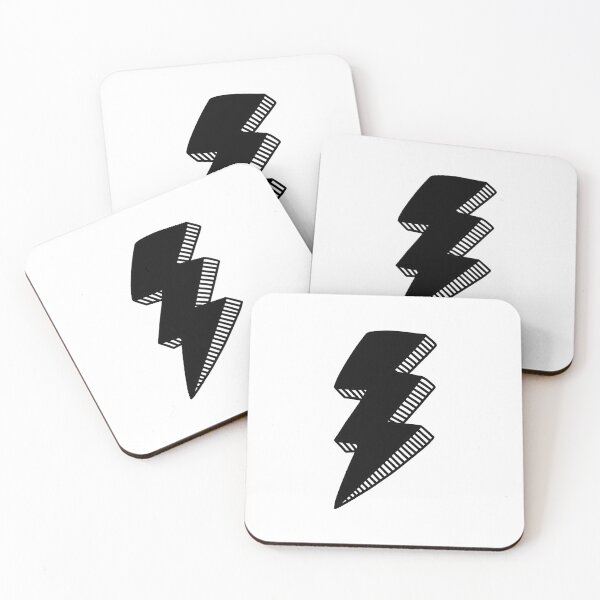 Item preview, Black Lightning Bolt designed and sold by jamiemaher15.