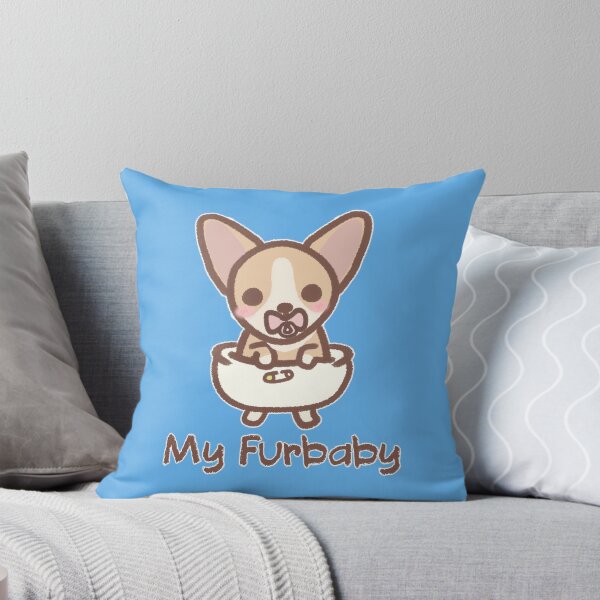 Artikelvorschau, Furbaby in Windeln - Chihuahua Mädchen entworfen und verkauft von LilFurKids.