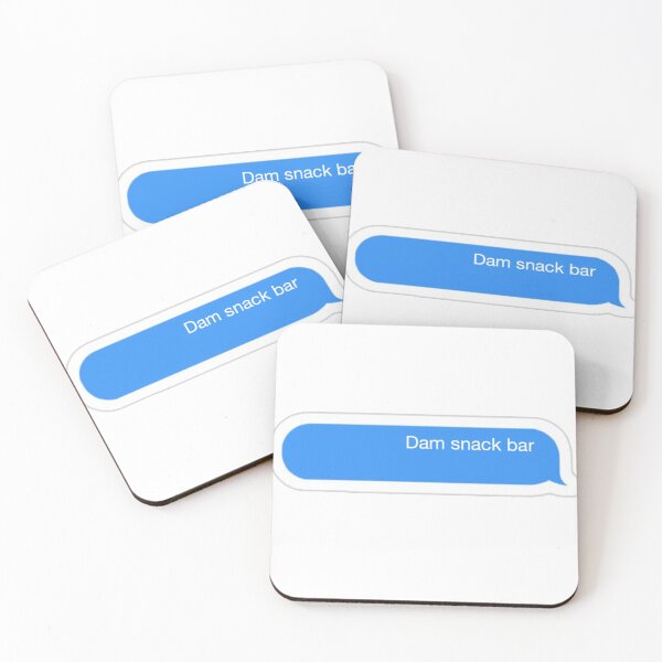 Item preview, Percy Jackson  “ Dam Snack Bar” Text Bubble  designed and sold by jessica  mollie.