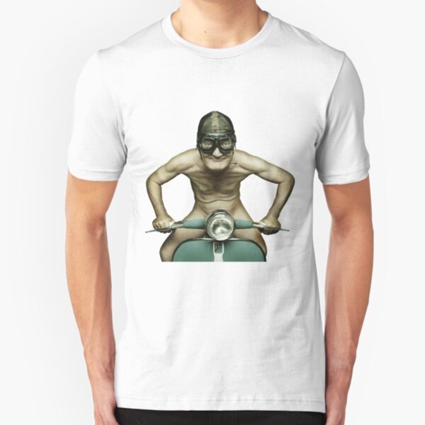 Scooter Man Shirt 2 Slim Fit T-Shirt