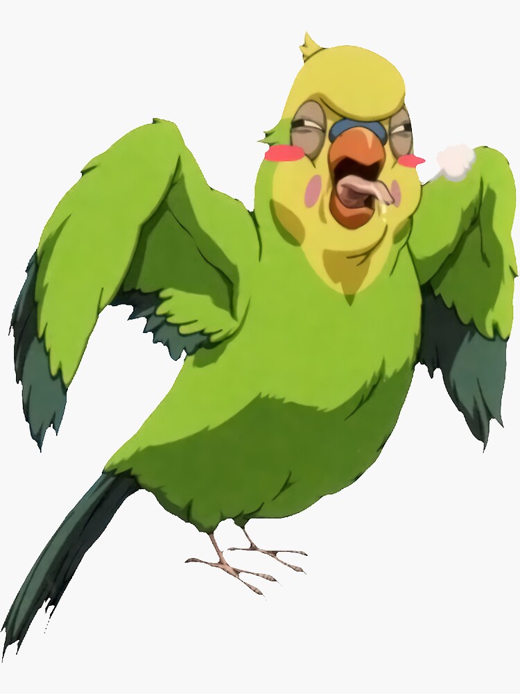 Anime Toradora Cute Funny Emote Inko Chan Parakeet Bird for 