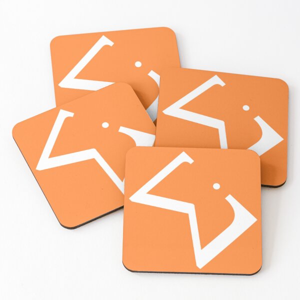 WiE Square Logo Coasters (Set of 4)
