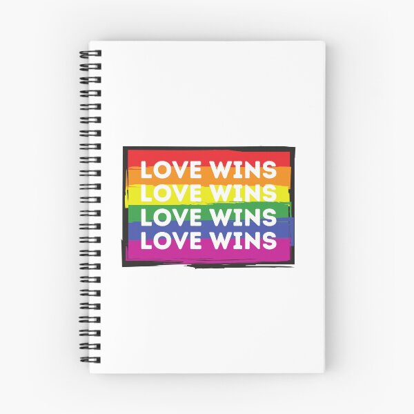 Item preview, Love wins pride month designed and sold by Vexento Art.