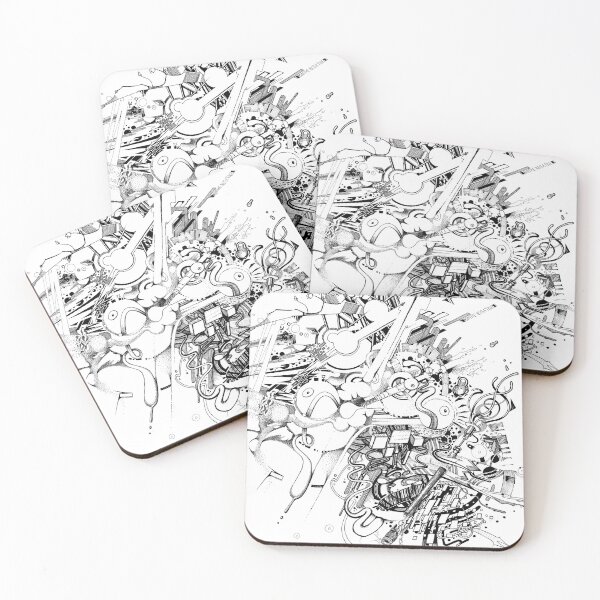 Item preview, Add the Negative - Illustration - Color it yourself! designed and sold by jeffjag.