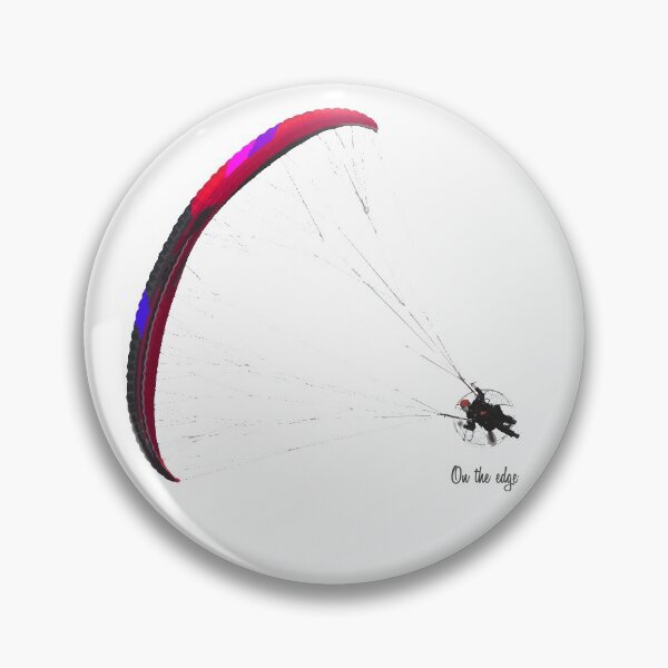 Item preview, One of our new Paramotor designs in red with "On the edge" designed and sold by TheGecko02.