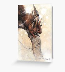 The Furry Nutcracker Greeting Card