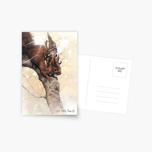 The Furry Nutcracker Postcard