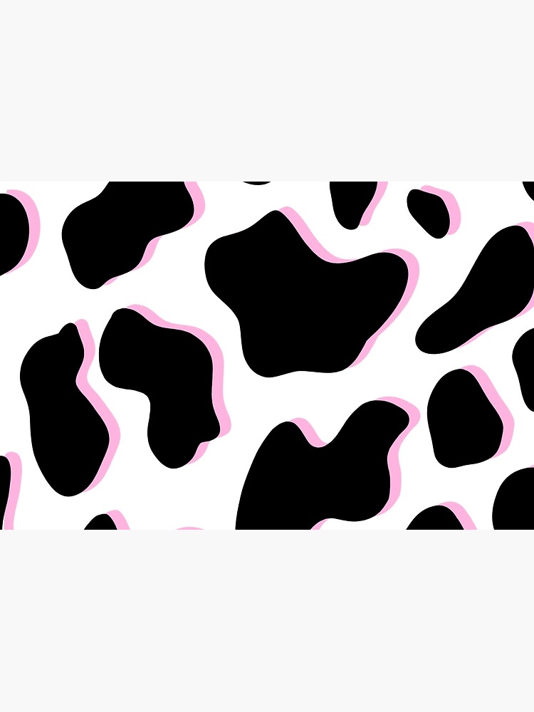 Download Cow Print Pink Shadow Wallpaper