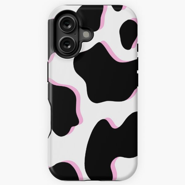 Vista previa del artículo con la obra «Estampado de vaca con sombra rosa», diseñado y vendido por ameliab11.
