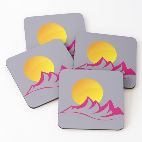 Item preview, Sun rise over mountain range designed and sold by Wild Doge.