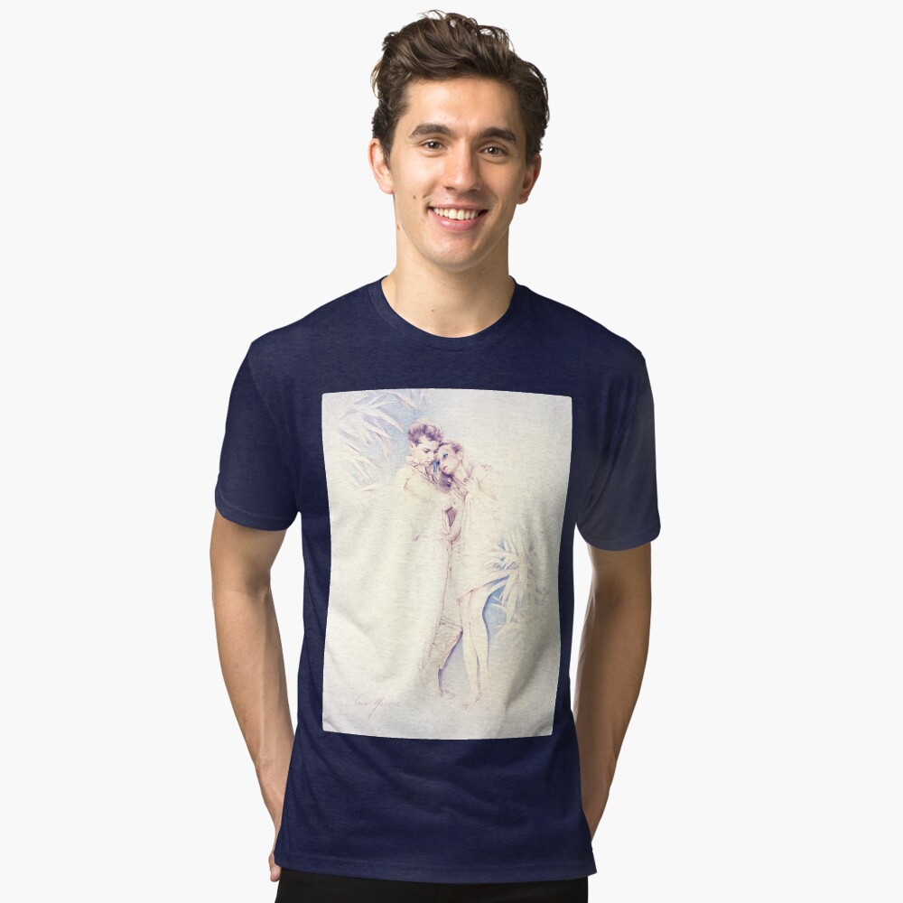 Item preview, Tri-blend T-Shirt designed and sold by sara-moon.